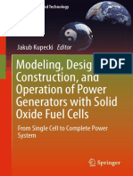 Modeling, Design, Construction, and Operation of Power Generators With Solid Oxide Fuel Cells