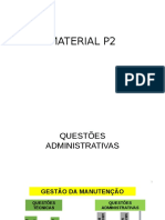 Material p2 G Manutenção