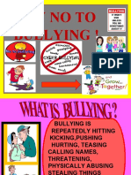 Say No to Bullying - Stand Up, Speak Out and Report Bullying