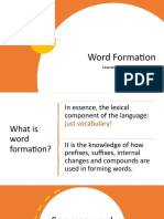 Word Formation