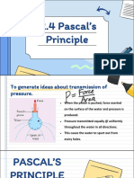 2.4 pASCAL'S PRINCIPLE