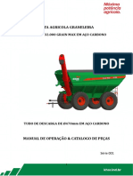 Carreta graneleira manual e catálogo de peças