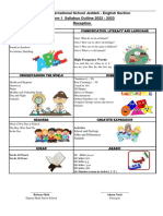 YR Syllabus Outline Term 1 (2022 - 2023)