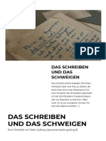 Das Schreiben und das Schweigen Friederike Mayröcker_ Film, Trailer, Kritik