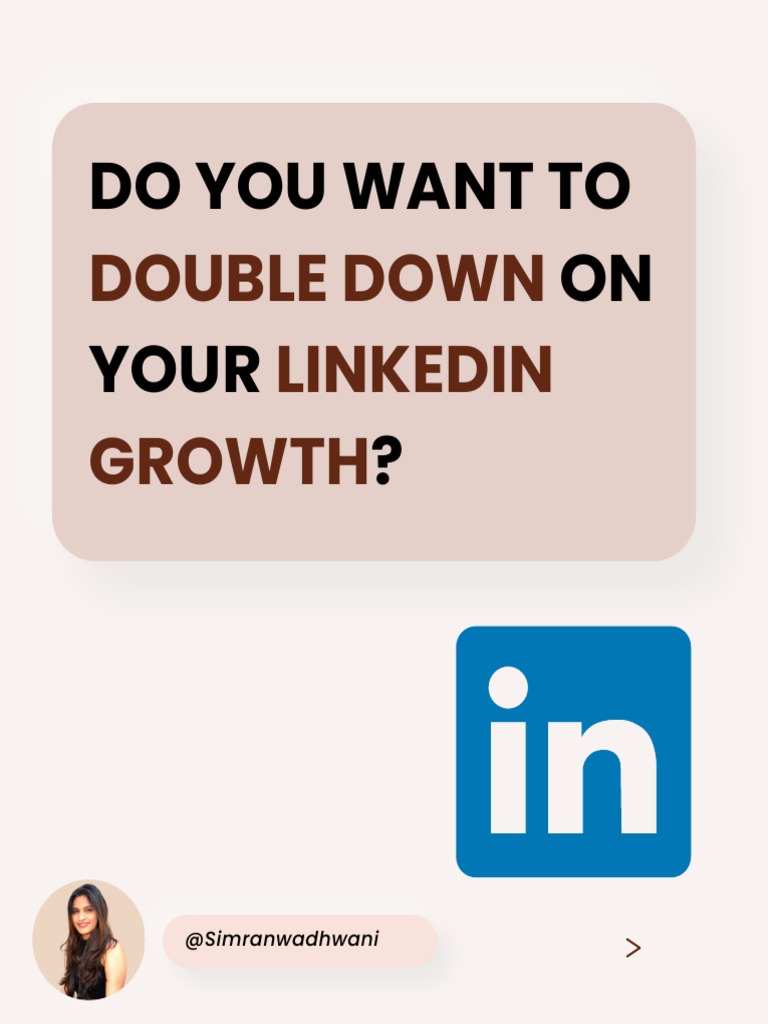 Do You Want To Grow On LinkedIn | PDF | Career & Growth