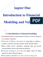 Financial Modeling Chapter 1