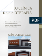 Projeto Clínica de Fisioterapia