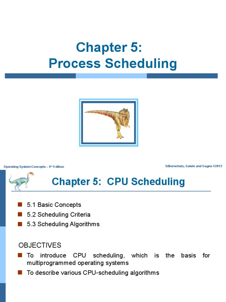 CH 5 Process Scheduling | PDF | Scheduling (Computing) | Process ...