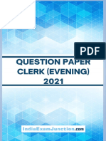 PSSSB Clerk Evening 2021