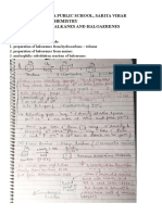 XII Chemistry: Haloalkanes & Haloarenes Preparation & Reactions