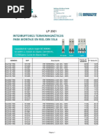 Lista de Precios Siemens 2021