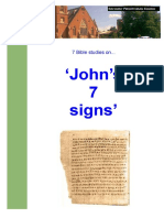 Johns 7 Signs