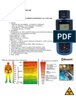 Compteur Geiger-Müller: Réf 9501SI - Mesureur de radiation et particules α, β, γ ainsi que rayons X