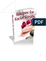 Recipes For Facial Scrubs