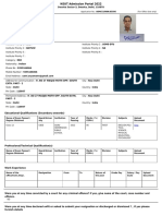 NSUT Admission Form