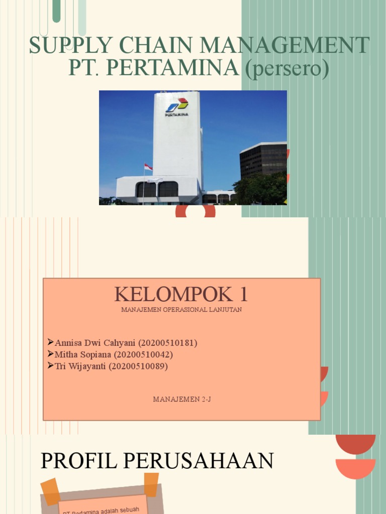 Rantai Pasok PT Pertamina dan Strateginya | PDF | Teknologi & Rekayasa