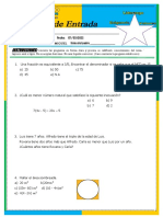 Examen de Entrada Nivel PRE