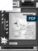 General Technical Information on Chrysler TorqueFlite Transmissions