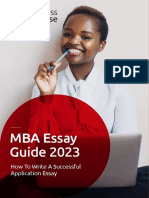 MBA Essay Writing Guide 2023 - FINAL - Compressed