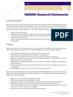 Academic Careers Research Statement