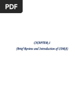 Chapter-1 (Brief Review and Introduction of CDRA)