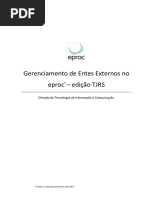Iniciando Processo no eProc JFRS | PDF