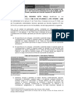 Declaración Jurada Impedimentos.