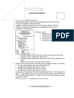 Soal Bab 2 Ilmu Resep