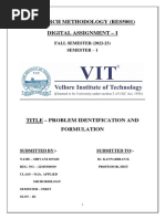 Problem Solving and Formulation