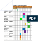CRONOGRAMA PARA ENTREGA DE DOCUMENTOS