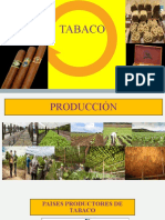 Producción y composición del tabaco