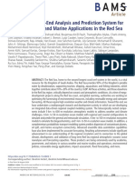 Towards An End-to-End Analysis and Prediction System For Weather, Climate, and Marine Applications in The Red Sea