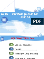 sản phẩm bán quần áo