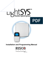 LightSYS V2manual Instalador Completo en Ingles