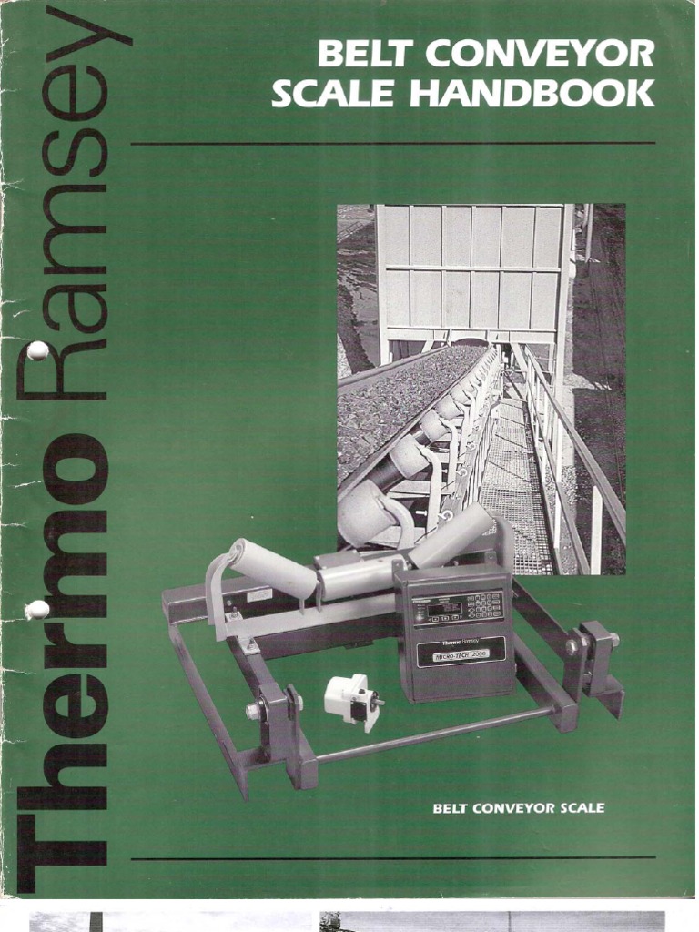 Thermo Ramsey Belt Conveyor Handbook