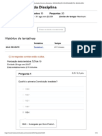 Avaliação Geral da Disciplina_ ORGANIZAÇÃO GOVERNAMENTAL BRASILEIRA