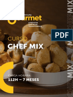 Curso Chef Mix 112h com 7 módulos de culinária