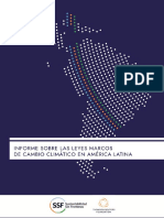 Informe Sobre Las Leyes Marco de Cambio Climático en América Latina