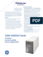 GEA-D2005 - GT Series 1000-3000 VA Tower UPS