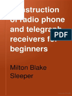 Construction of Radio Phone and Telegraph Receivers For Beginners