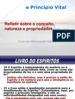 Fluido e princípio vital: a natureza do espírito e da matéria