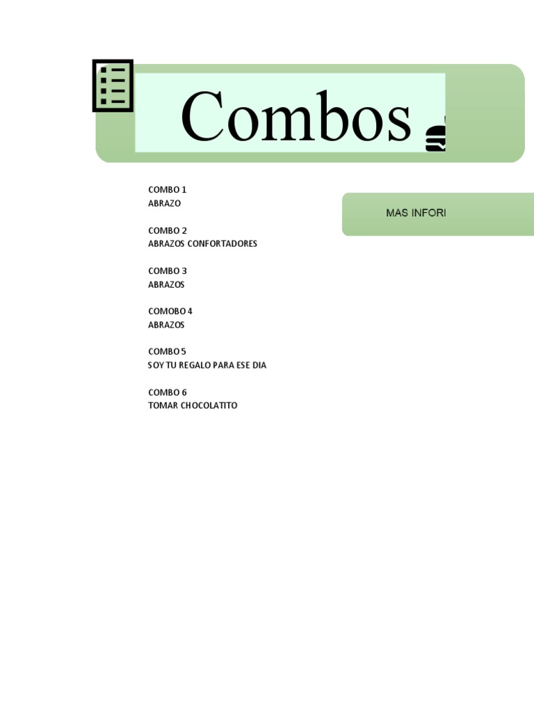 COMBOS | PDF