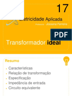 Transformador Ideal: Características, Relação de Transformação e Circuito Equivalente