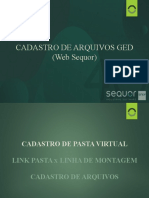 Cadastro GED (Web Sequor)