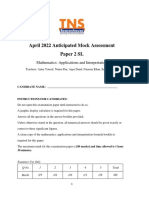 Anticipated Mock P2