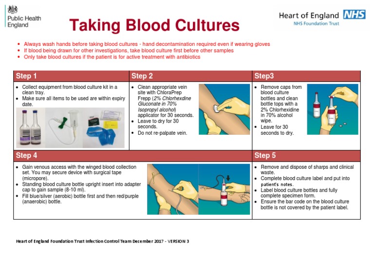 How to take blood cultures pdf diseases and disorders health sciences