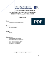 Informe de Matlab Actualizado