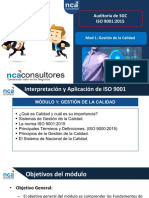 NCA PPT01 - ISO 9001 2015 - Gestión de La Calidad