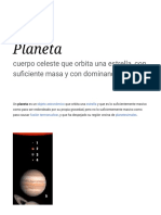 Planeta - Wikipedia, La Enciclopedia Libre