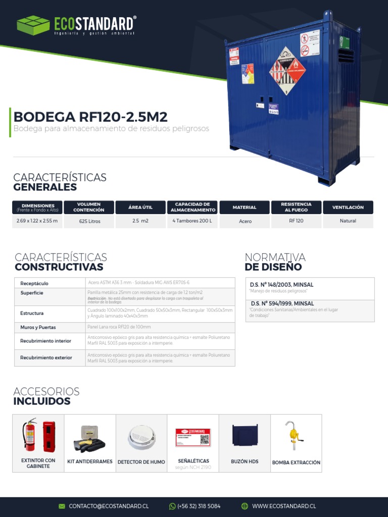 RF120-2.5M2 Respel | PDF | Sector secundario de la economía | Materiales